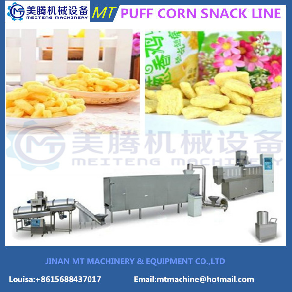 Puffed Corn Snack Extrusion Machine