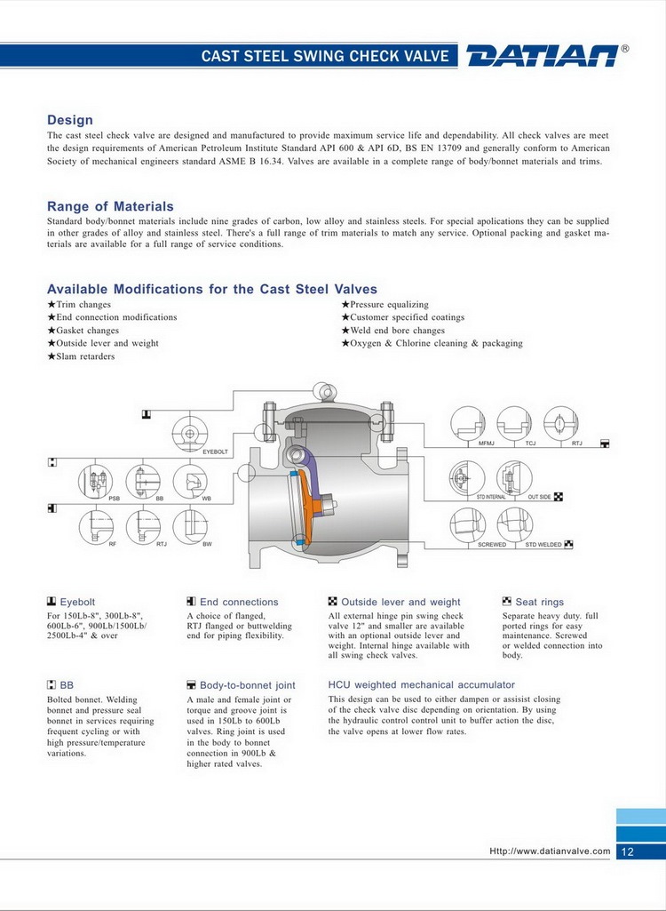 Swing Type Check Valve - Image 2