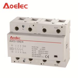 4-Pole switch disconnector unit showing terminal configuration