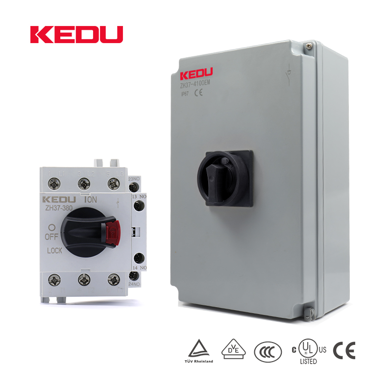 Switch-Disconnectors in Plastic / Aluminium Enclosures IP67 IK08(16A 25A 32A 40A 63A 80A 100A 125A - Image 3