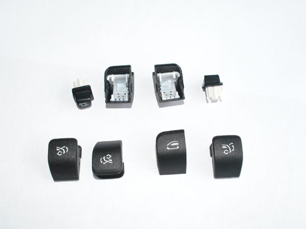 Automotive Switch, Airbag Cover, and Steering Column Molds