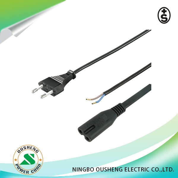 Switzerland to IEC C7 Power Cord