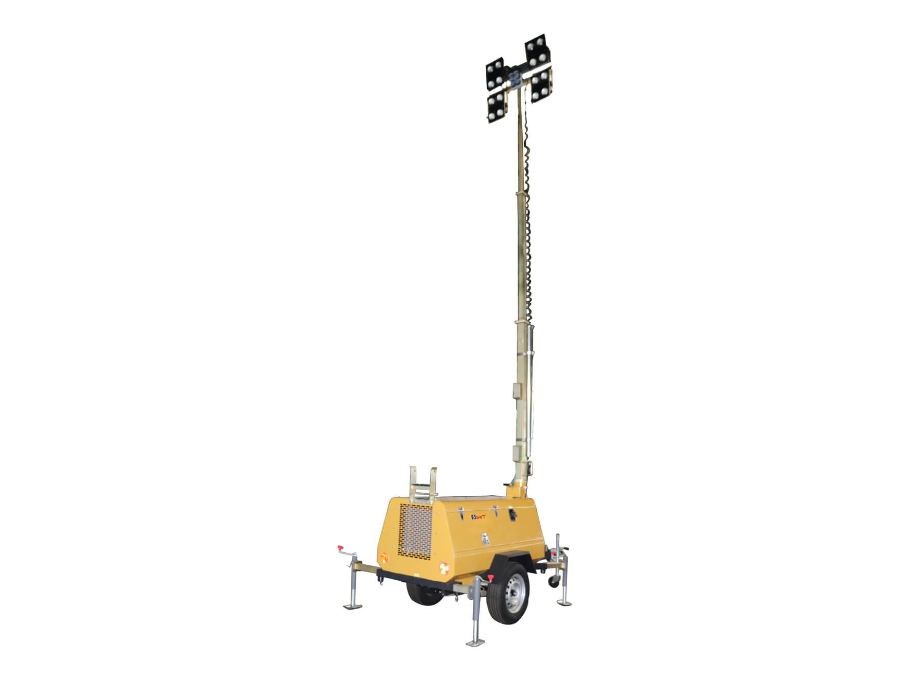 SWT TN series 8.8m high LED lighting tower - Image 2
