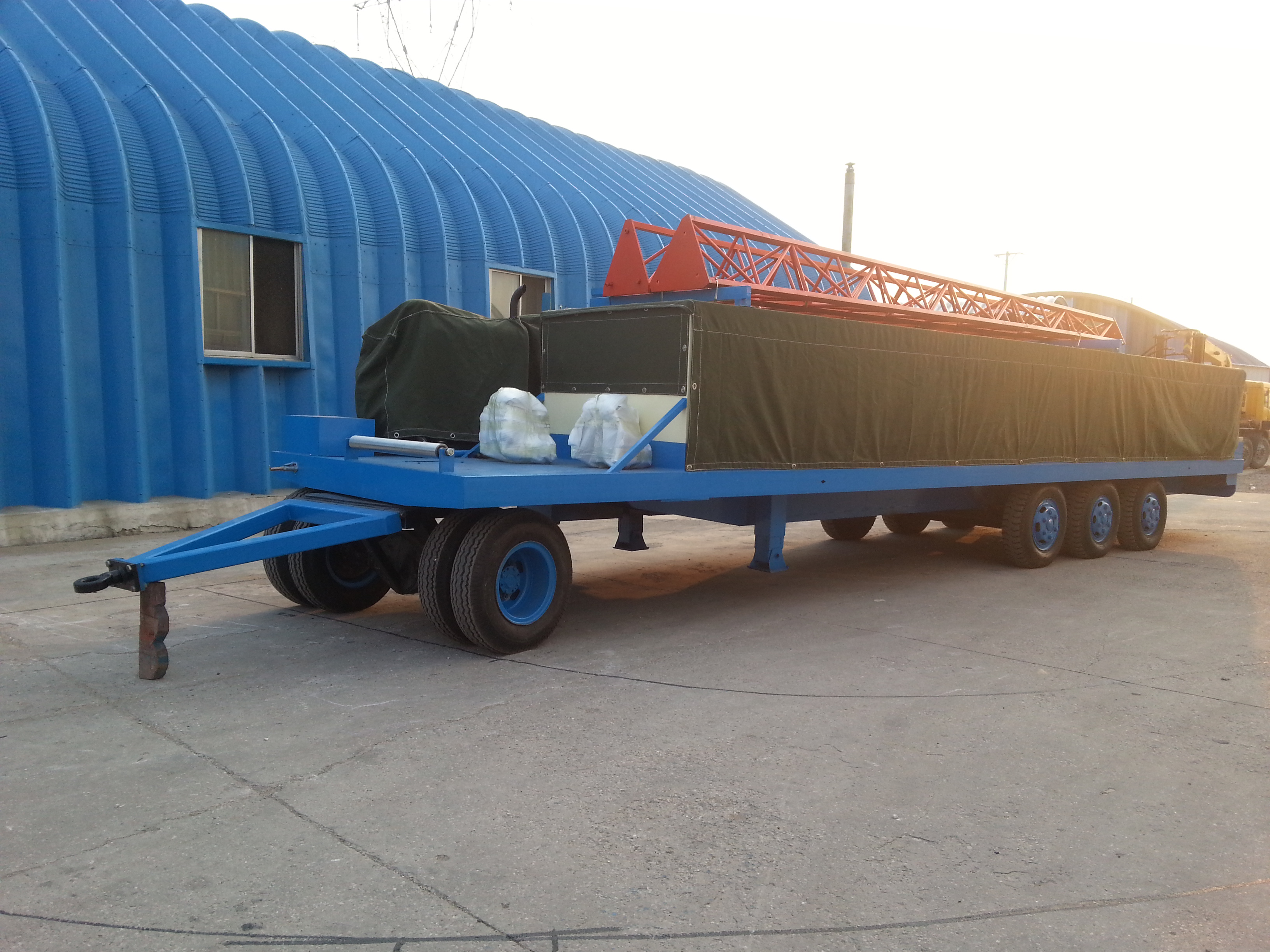 SX-1250-800 Super Span Beamless Arch Roof Machine - Image 2