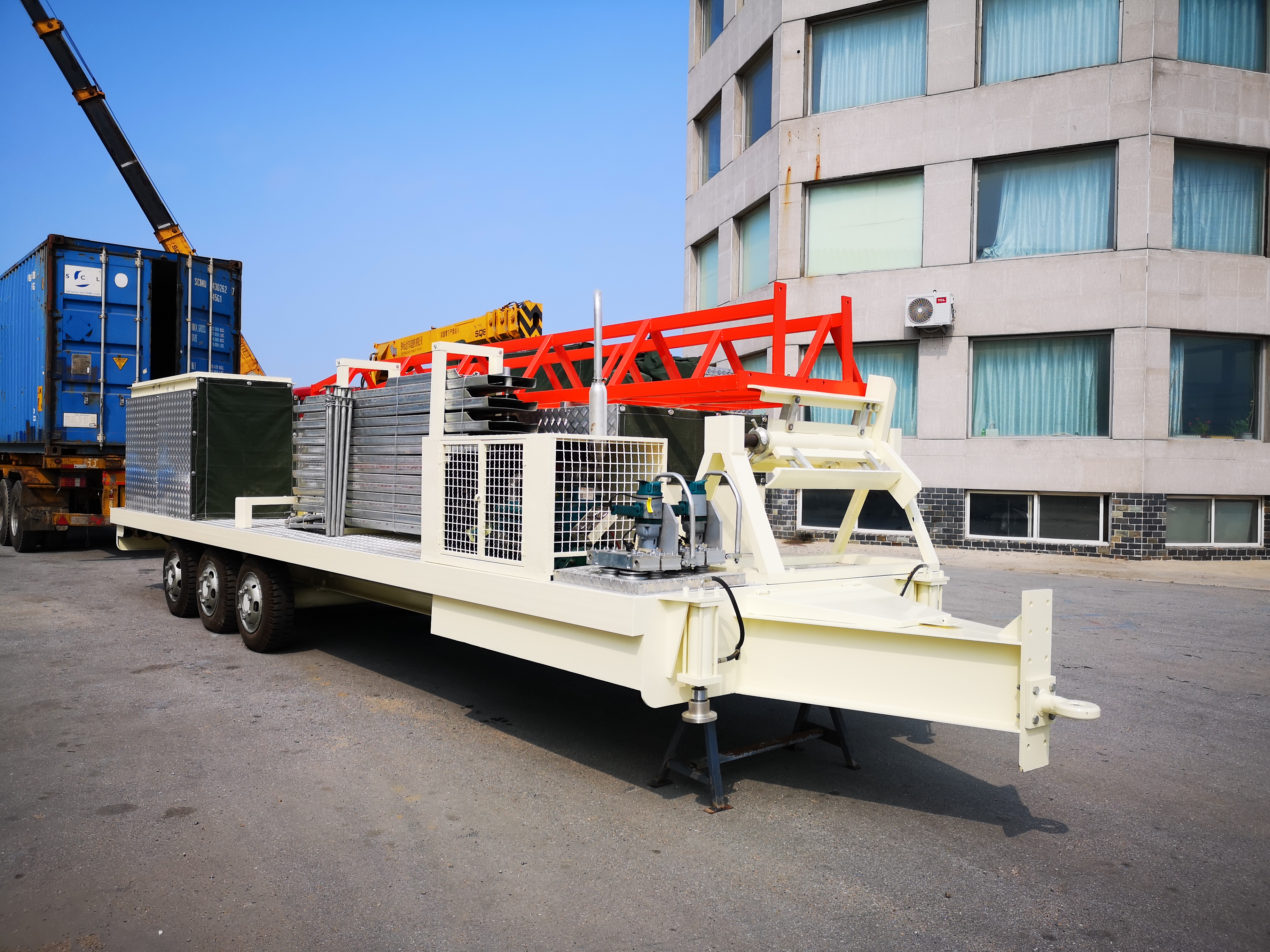 SX-625-330 Movable Arch Roof Machine - Image 2