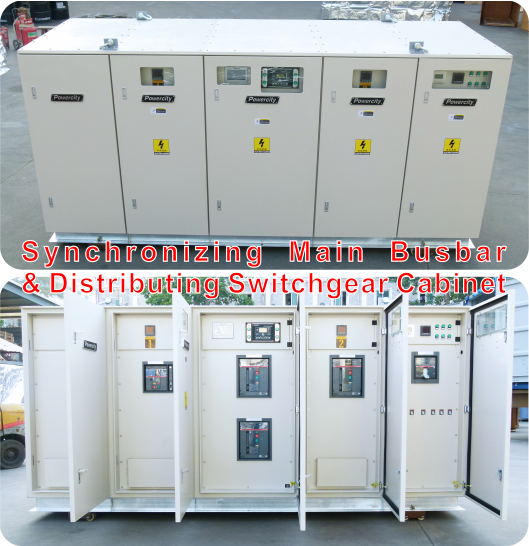 Synchronizing Main Busbar&Distributing Switchgear Cabinet - Image 2