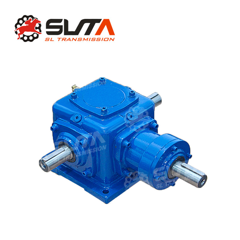 T series construction machinery parts gearbox agricultural spira bevel gearbox - Image 2
