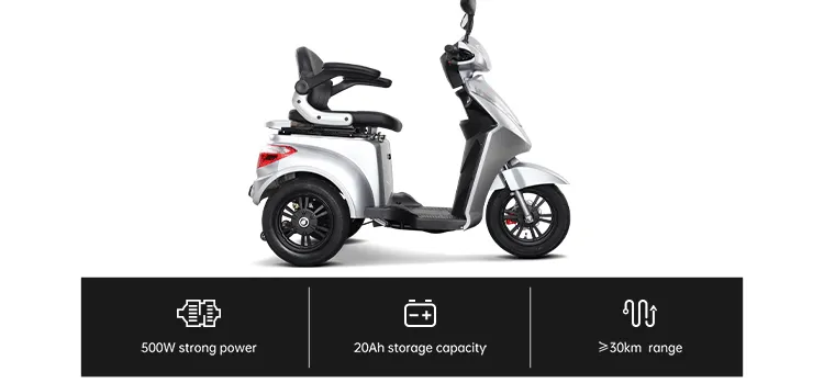 T408-2 electric mobility tricycle overview