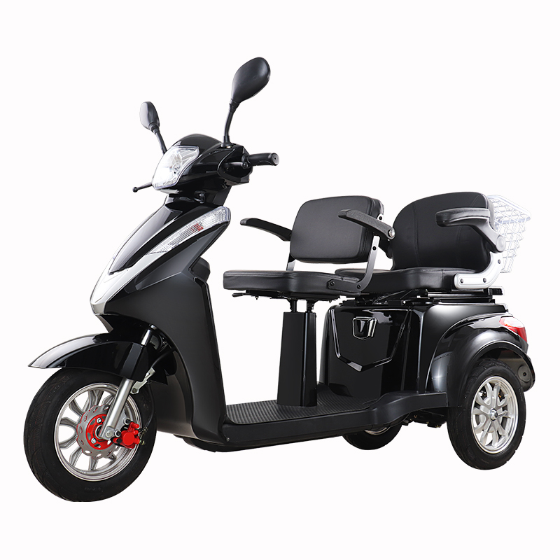 T409-2 EEC 1000W 2 Seats 3 Wheel Electric Mobility Scooter for Passenger - Image 2