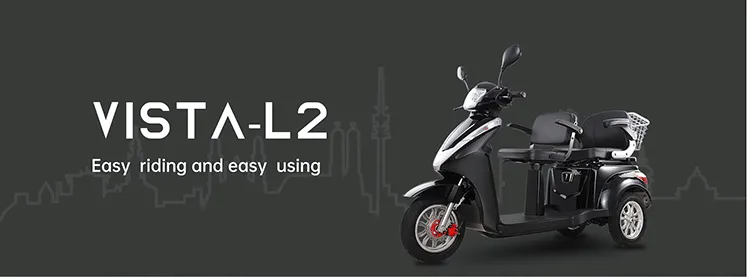 T409-2 Electric Mobility Scooter Front View