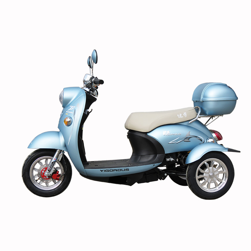 T412-2 500W Motorcycle Mini 3 Wheel Adult Electric Scooter - Image 2