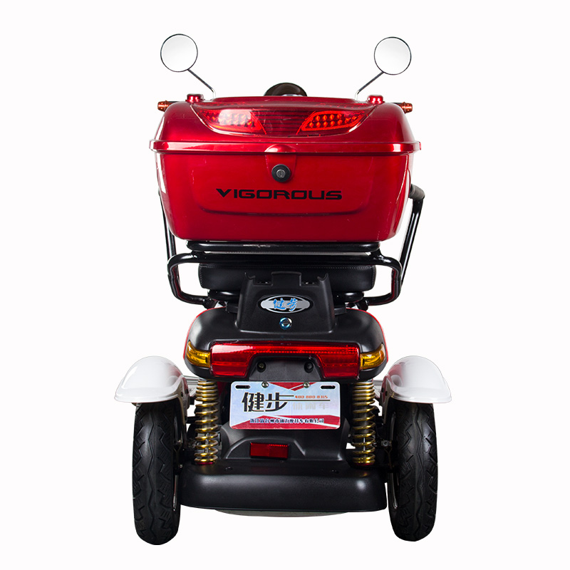 T413-3 48v 500w 3 Wheel Electric Tricycle with Seat for Adults - Image 2