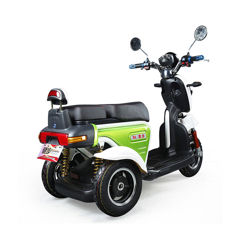 Mini Electric 3-Wheel Scooter with LED Light