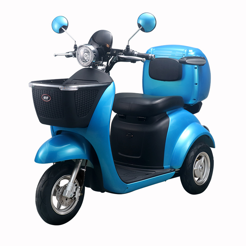 T416-2 500W Long Range 3 Wheel Electric Mobility Scooter Chinese Electric Tricycle - Image 3