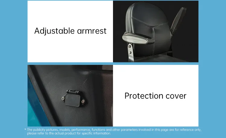 Adjustable armrest and protective components
