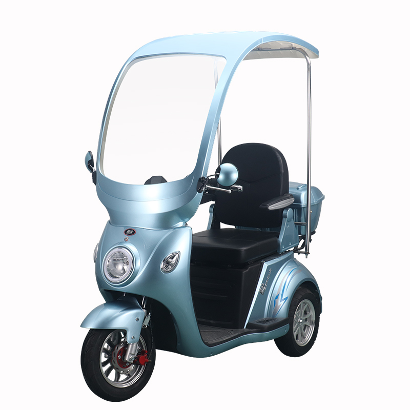 T418S-2 Electric Balance Scooter 3 Wheel Electric Tricycle with Canopy - Image 3