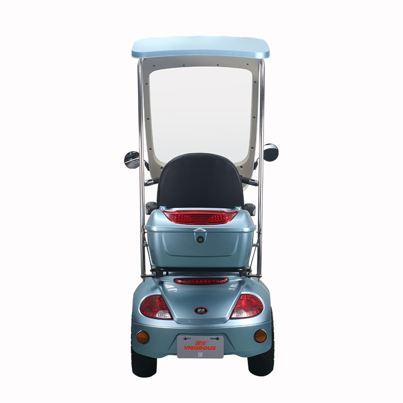 T418S-2 Electric Balance Scooter 3 Wheel Electric Tricycle with Canopy - Image 2
