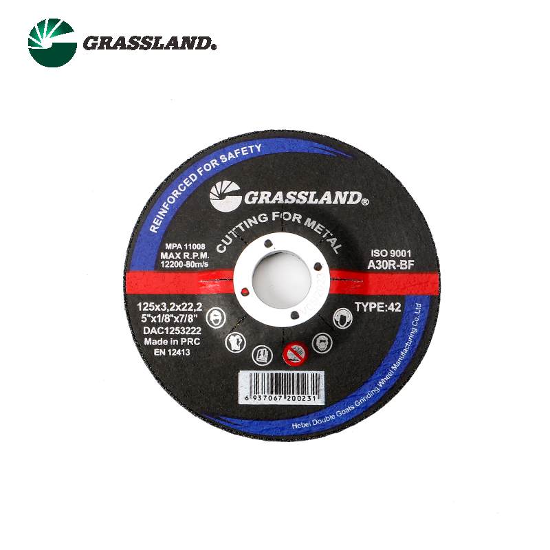 T42-125X3.2X22 5inch metal cutting and grind wheel Grassland - Image 3