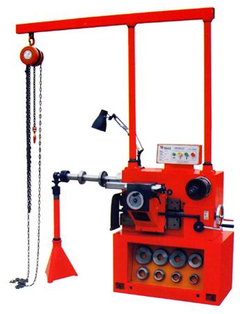 Heavy-Duty Industrial Machine with Chain Hoist