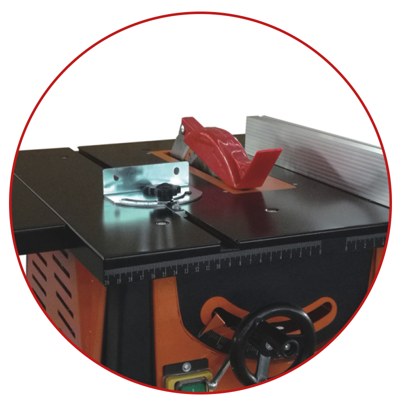 Compact Table Saw with Adjustable Fence