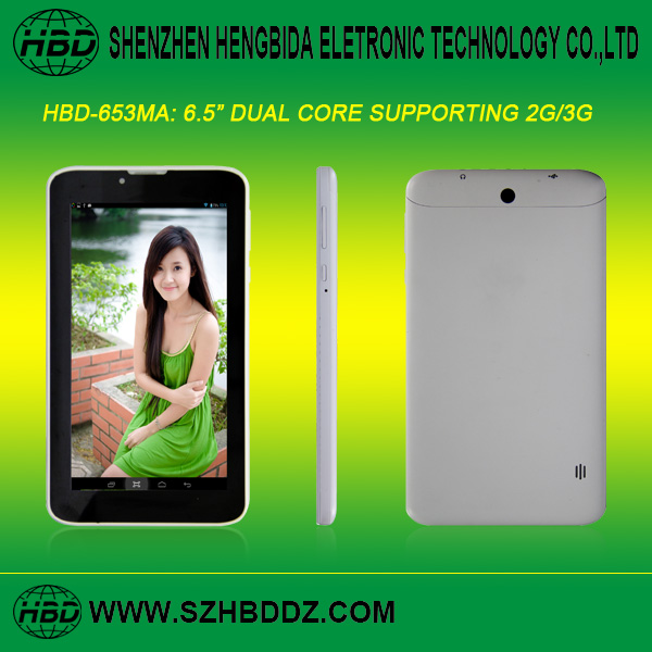 6.5-inch Dual-Core 2G/3G Tablet PC