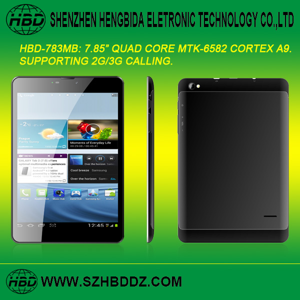 7.85-inch Quad-Core 3G Tablet PC