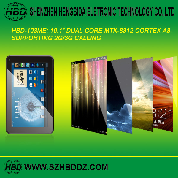 10.1-inch Dual Core 3G Tablet PC