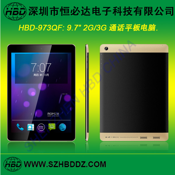 9.7-inch 2G/3G Calling Tablet PC