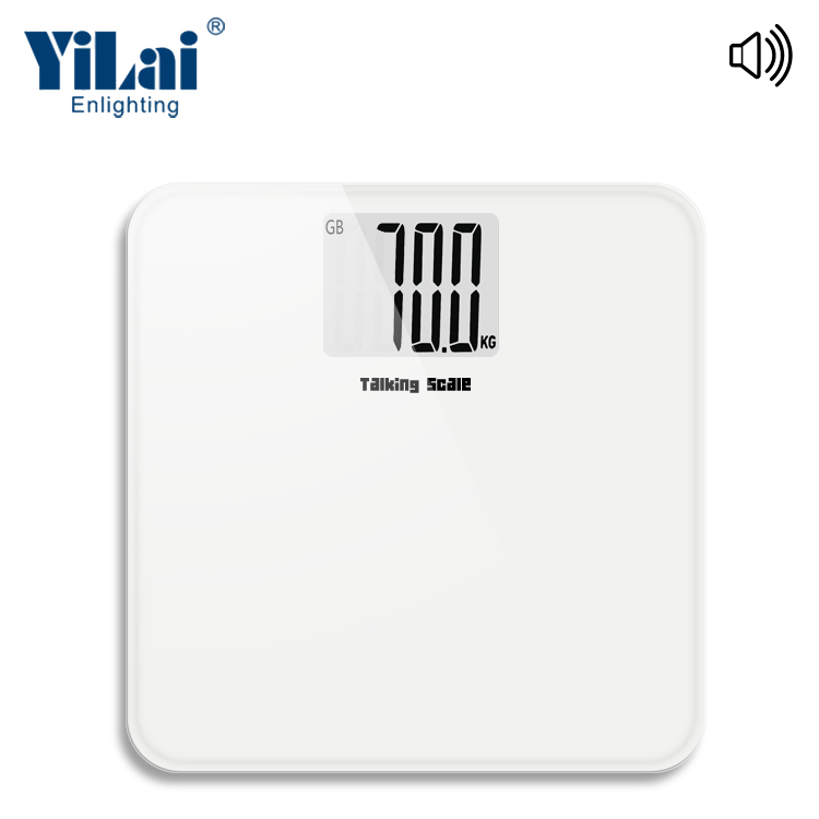 Talking voice big lcd display body weighing scale - Image 3