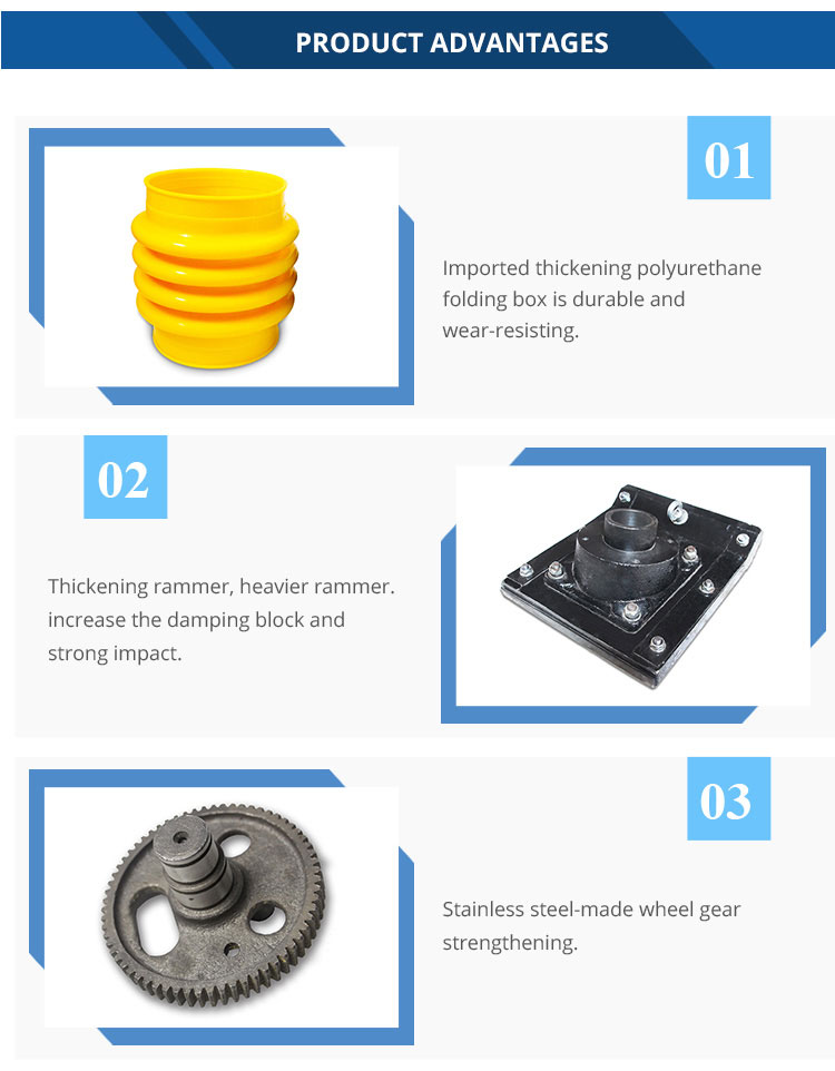 Tamping rammer machine product advantages