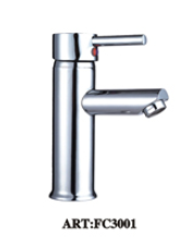 Cylindrical Single Handle Bathroom Faucet