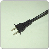 Two-Prong AC Power Plug