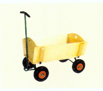 Wooden Garden Wagon Cart