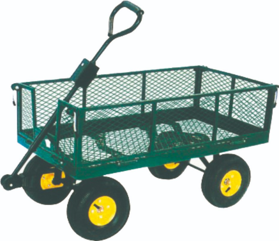 Mesh Garden Utility Cart Wagon
