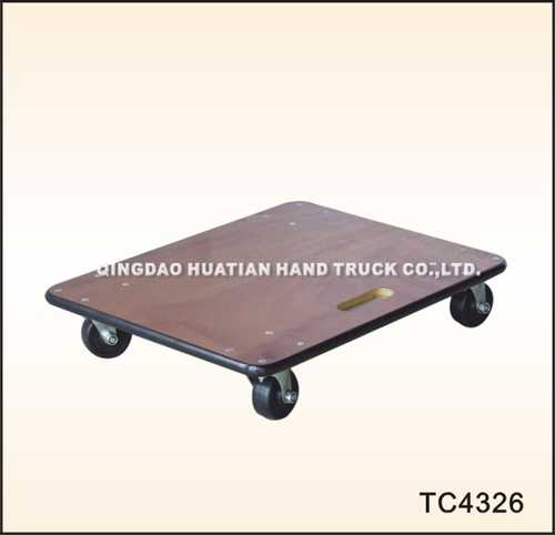 Wheeled Platform Trolley with Handle Cutout