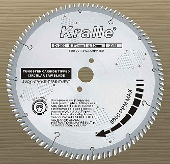 Tungsten Carbide Tipped Saw Blade for Wood and Laminates