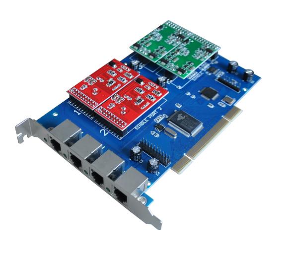 TDM410P 4 Port FXO FXS Asterisk Card for Trixbox Elastix Zaptel Dahbi - Image 4