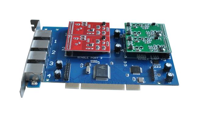TDM410P 4 Port FXO FXS Asterisk Card for Trixbox Elastix Zaptel Dahbi - Image 3