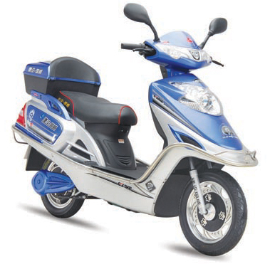 Electric Step-Through Scooter for Urban Commuting
