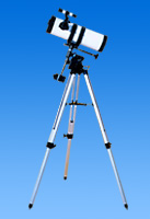 Astronomical Reflector Telescope with 114mm Aperture