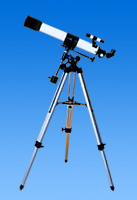 700mm Focal Length 70mm Aperture Refracting Telescope