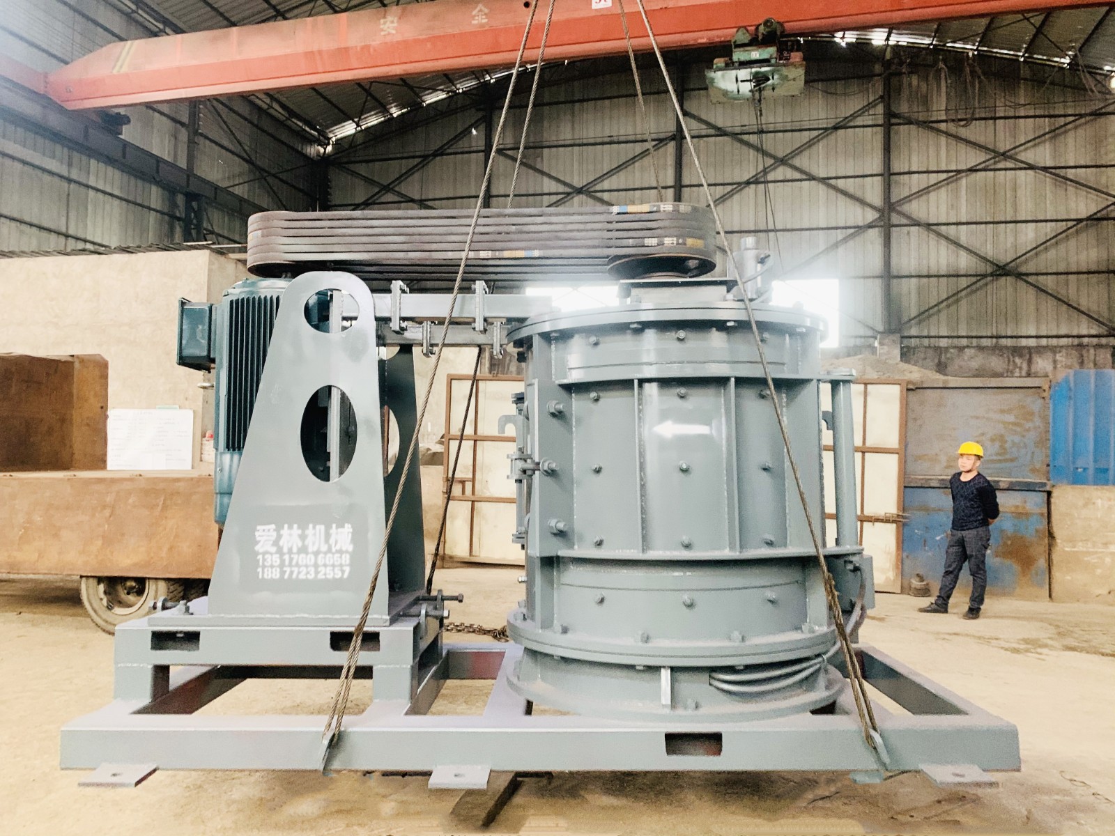 Telescopic fixed hammer Sand making machine - Image 2