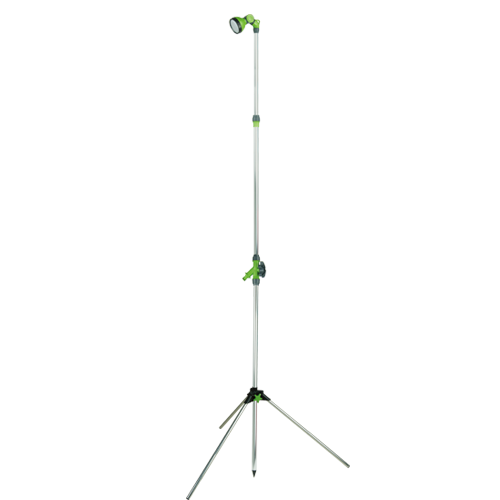 Adjustable Height Garden Shower with Tripod Base