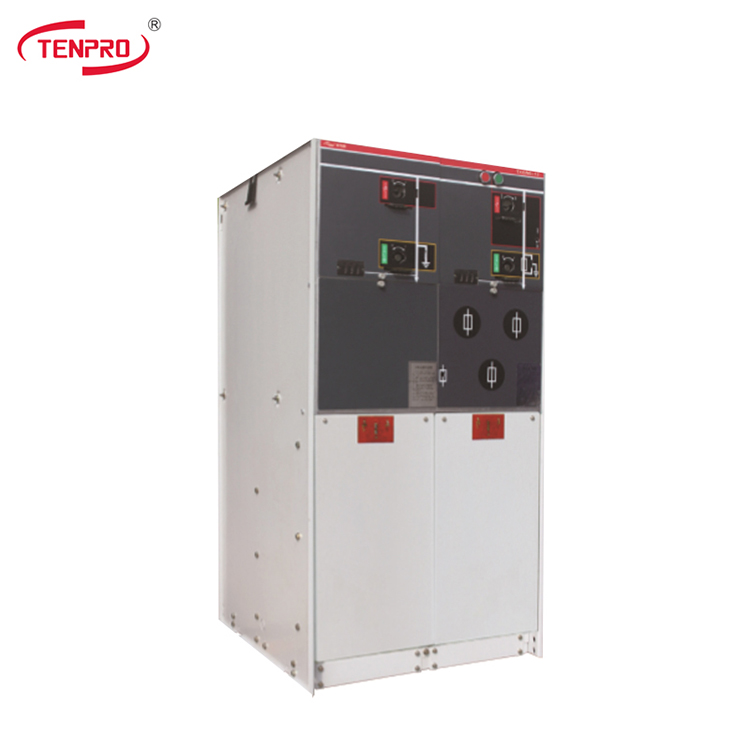 Compact switch cabinet configuration