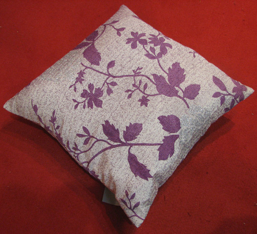 Floral Print Decorative Throw Pillow