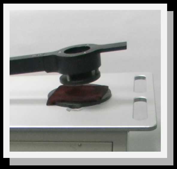 Front view of the professional air permeability testing instrument