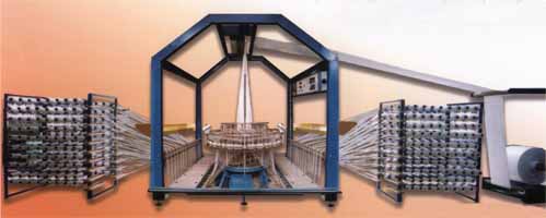 Circular Weaving Loom for Fabric Production