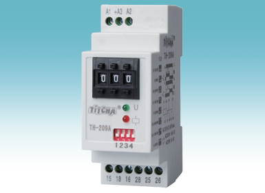 Industrial Time Delay Relay with Digital Display