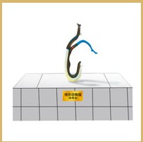 Abstract Sculpture on Tiled Pedestal