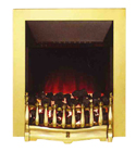 Gas Fireplace with Simulated Flame
